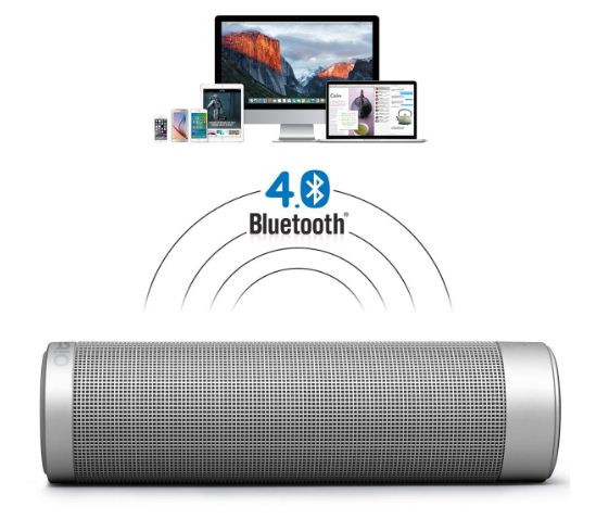 Oittm Lautsprecher Bluetooth 4.0 mit 6 LED Farbwechsel 